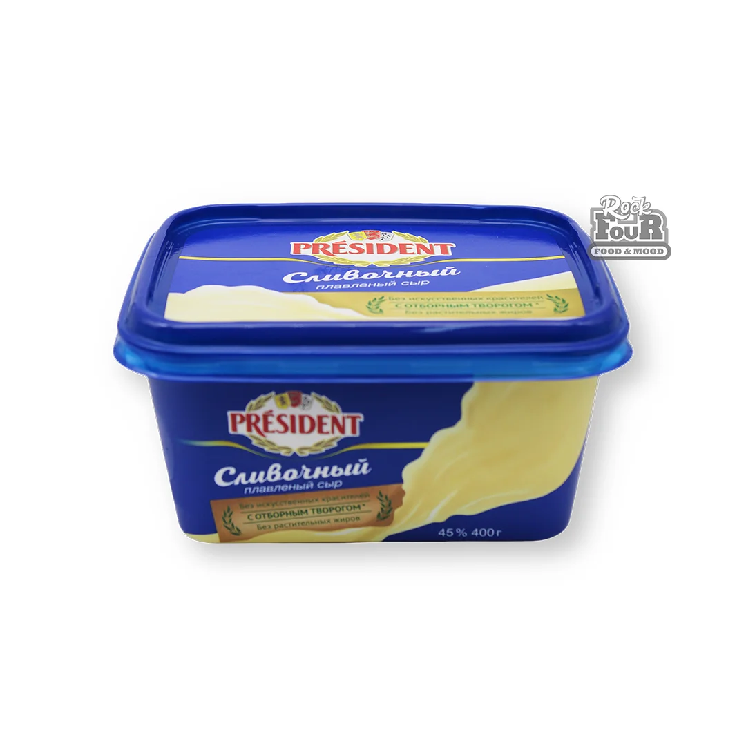 Պանիր հալած «President» սերուցքային 400գ